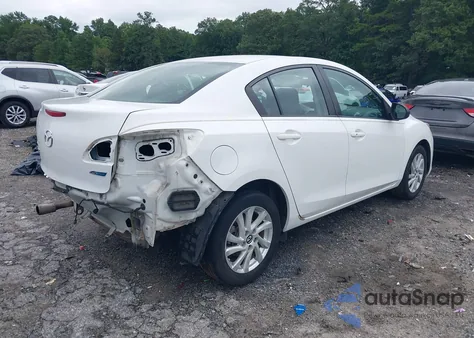 2013 Mazda Mazda3 I Touring из США, поврежденный, VIN JM1BL1V76D1820238